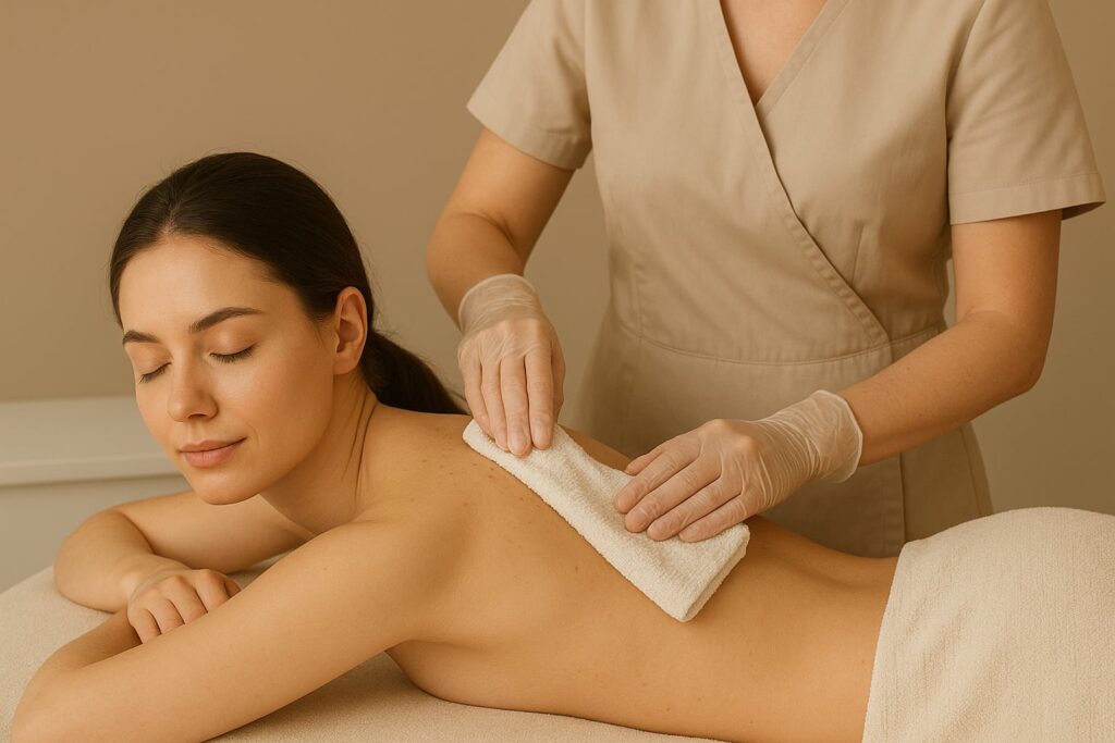 oczyszczanie pleców oczyszczanie pleców